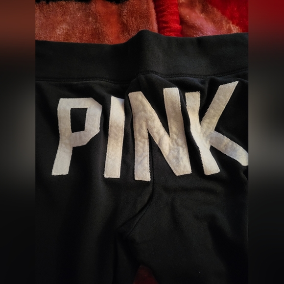 Vs pink vintage sweatpants, size large. - Picture 10 of 11